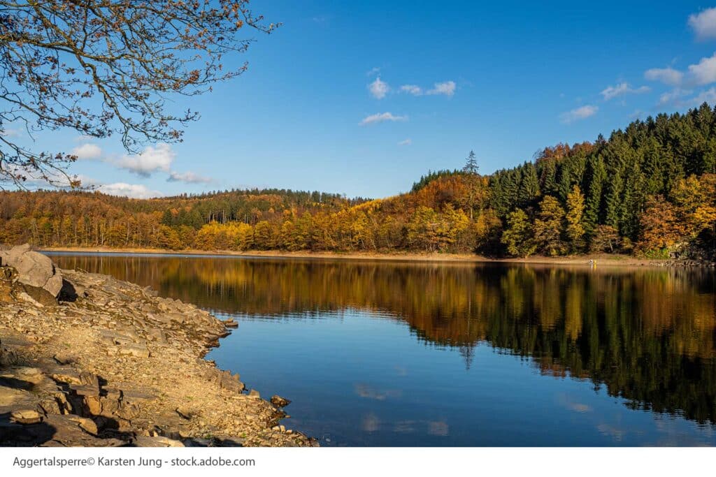 Aggertalsperre See Talsperre Baden