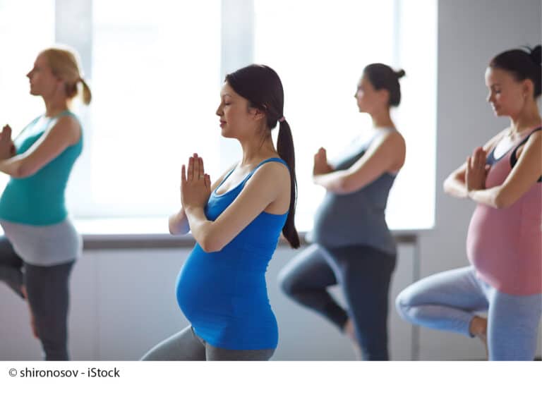 Yoga Schwangere Aqua-Gymnastik Fitness für Schwangere