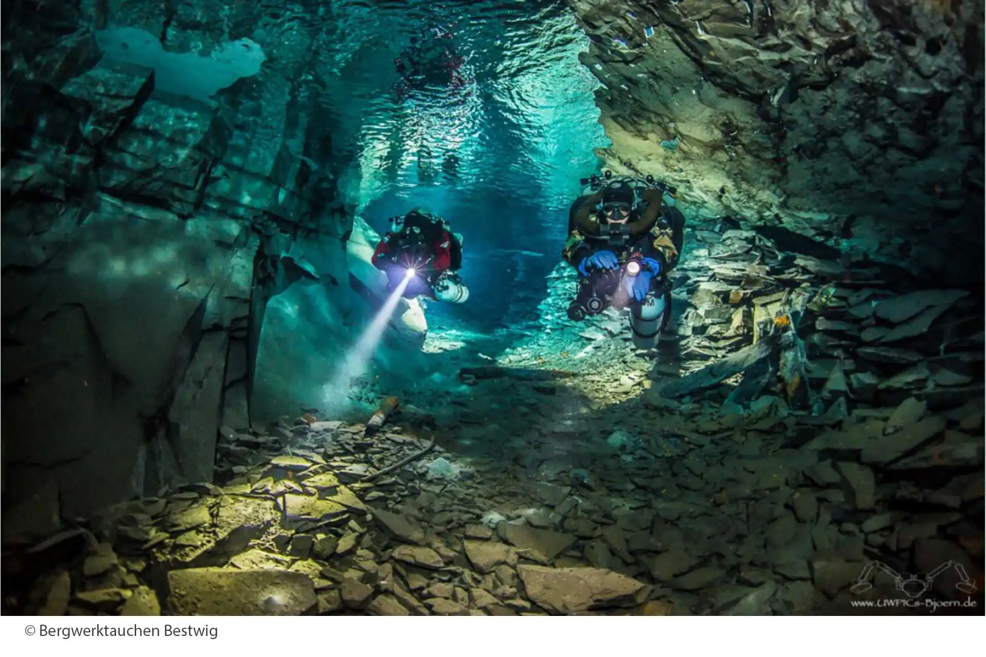 Indoor Action Bergwerktauchen Bestwig