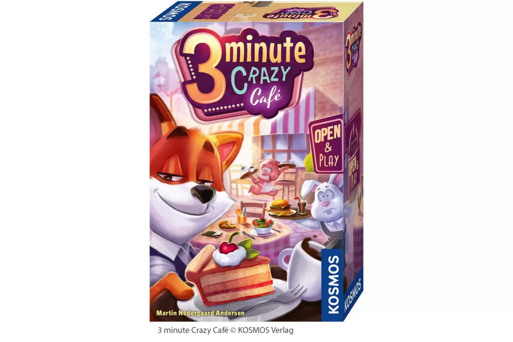 KOSMOS 3minute crazy Cafe Spiel