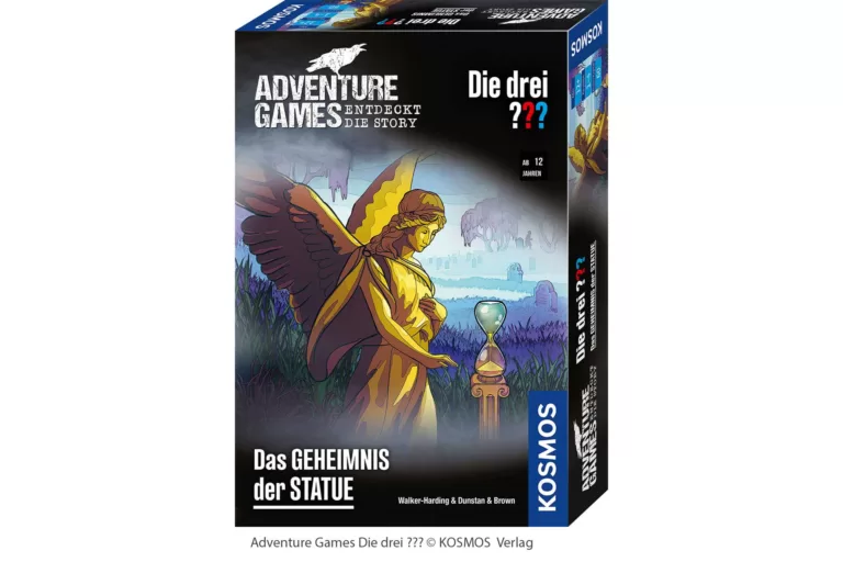 KOSMOS Adventure Games Drei Fragezeichen Statue