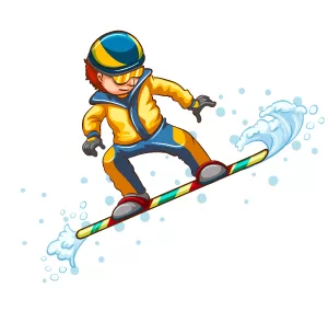 Snowboard Skifahren Sportart Vereine