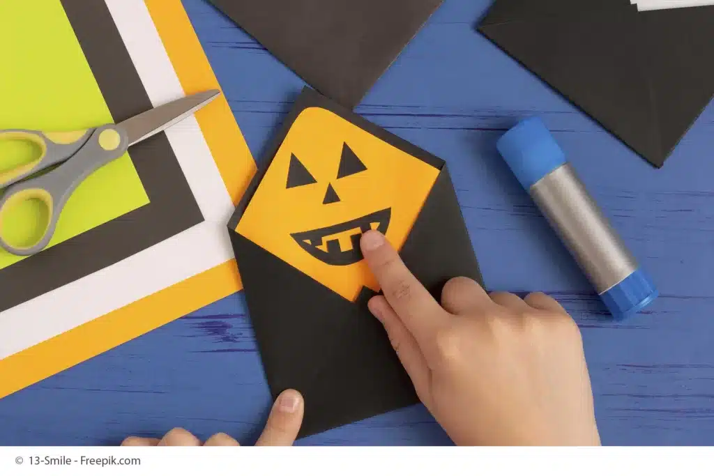 Halloween DIY EInladungskarte