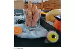 Halloween DIY Essen Finger