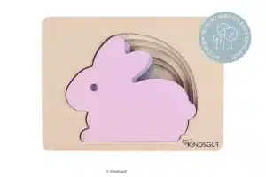 Kindsgut Holzpuzzle Hase