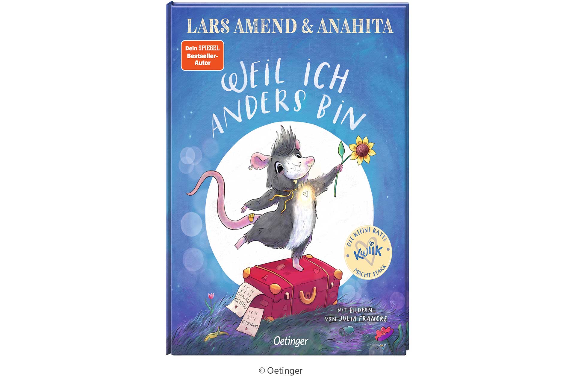 Oetinger Die kleine Ratte Kwiik macht stark - weil ich anders bin Buchtipp