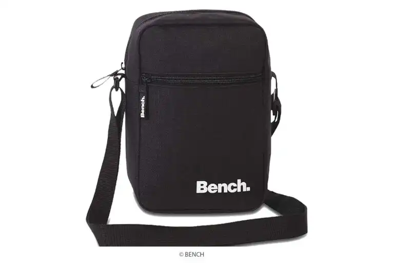 Bench Tasche schwarz unisex Umhängetasche Damen Herren