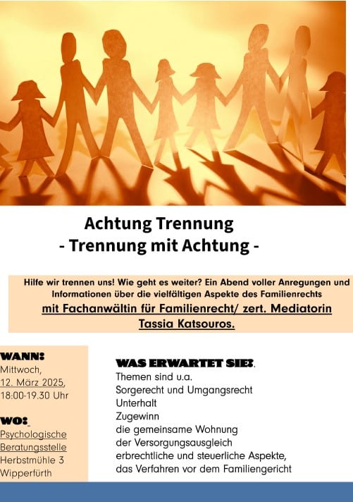 Achtung Trennung – Trennung mit Achtung