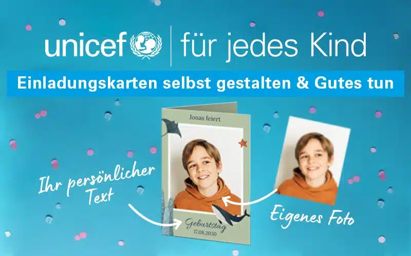 UNICEF Grußkarten Fotokalender