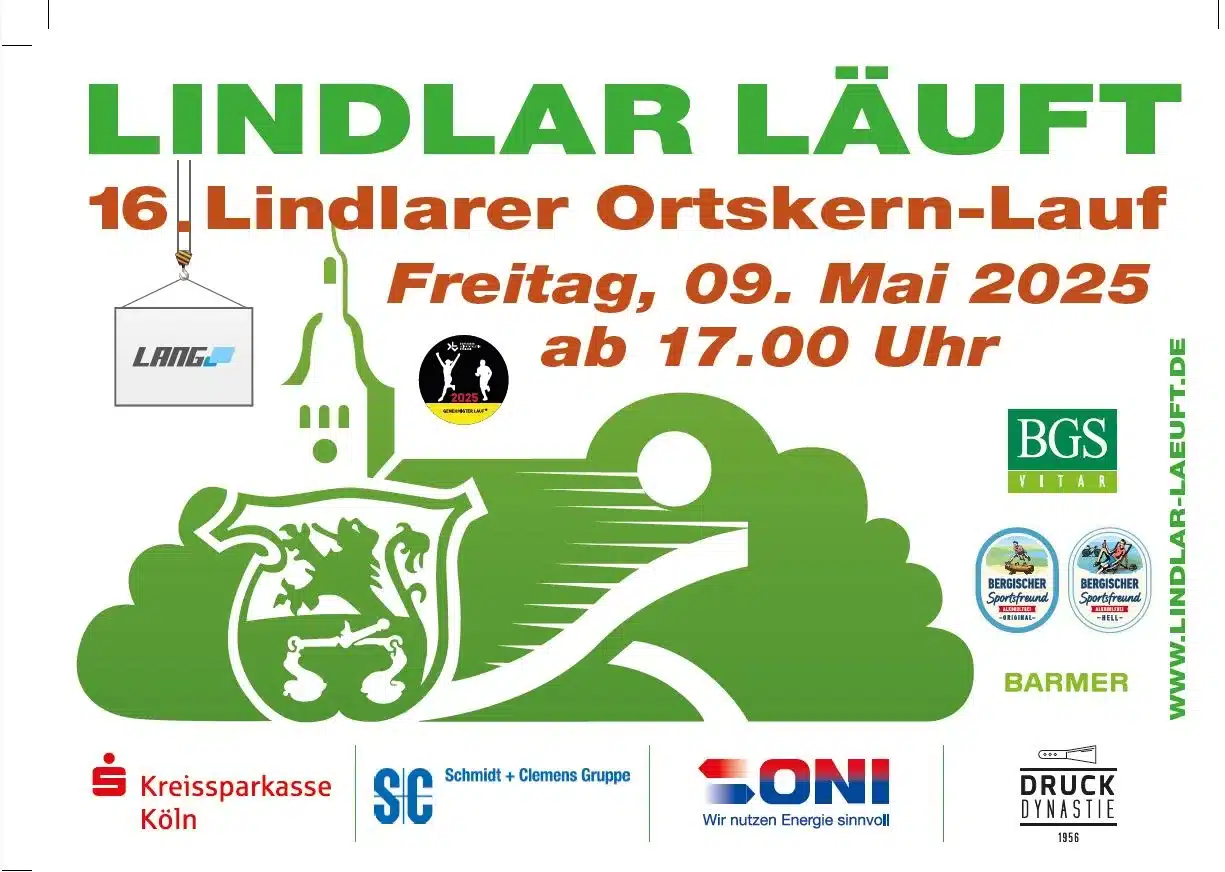 Lindlar läuft - 16. Lindlarer Ortskernlauf 1 Kath. Familienbildungsstätte "Haus der Familie"