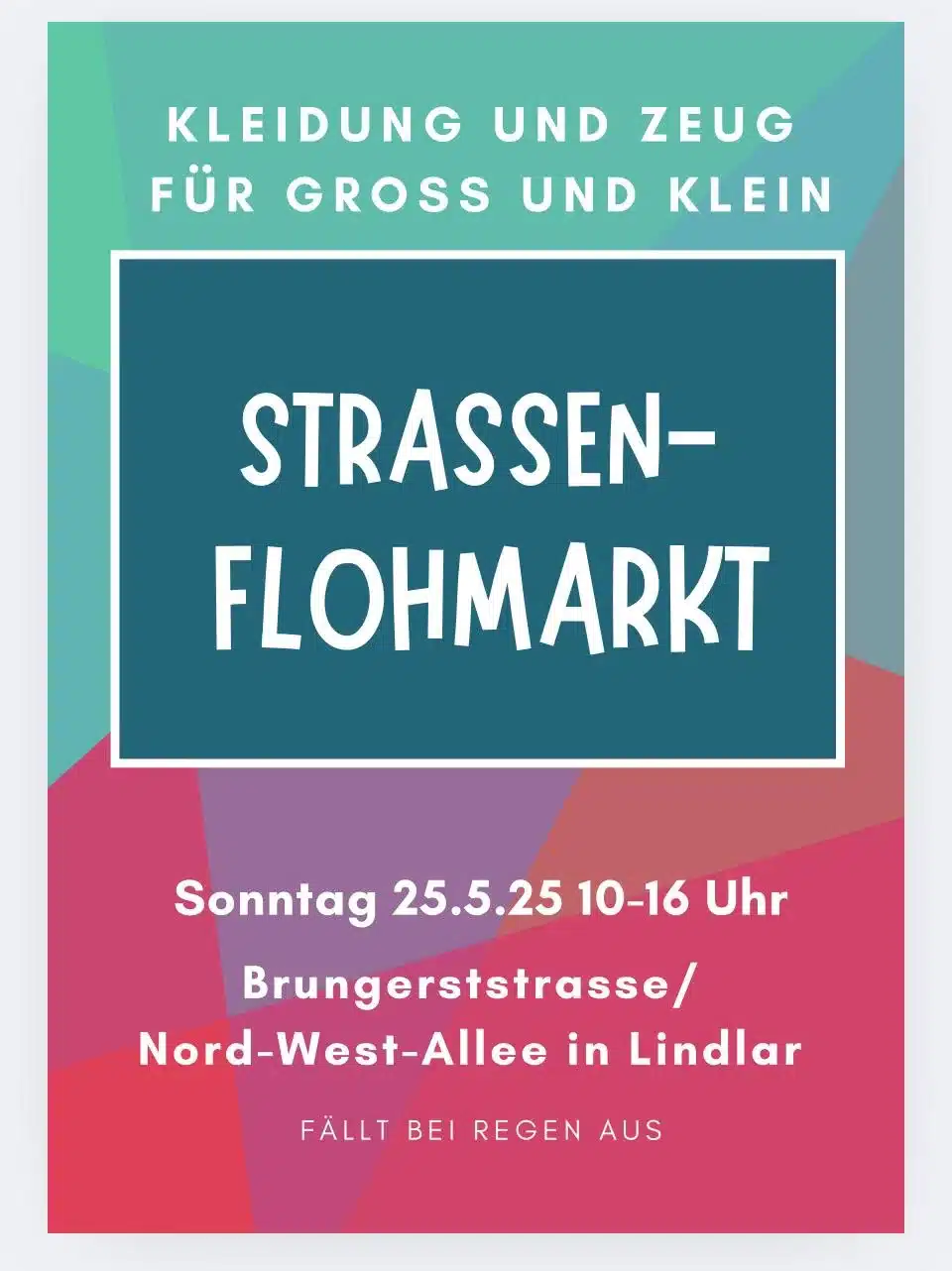 Flohmarkt für Groß und Klein in Lindlar 1 Flohmarkt für Groß und Klein in Lindlar
