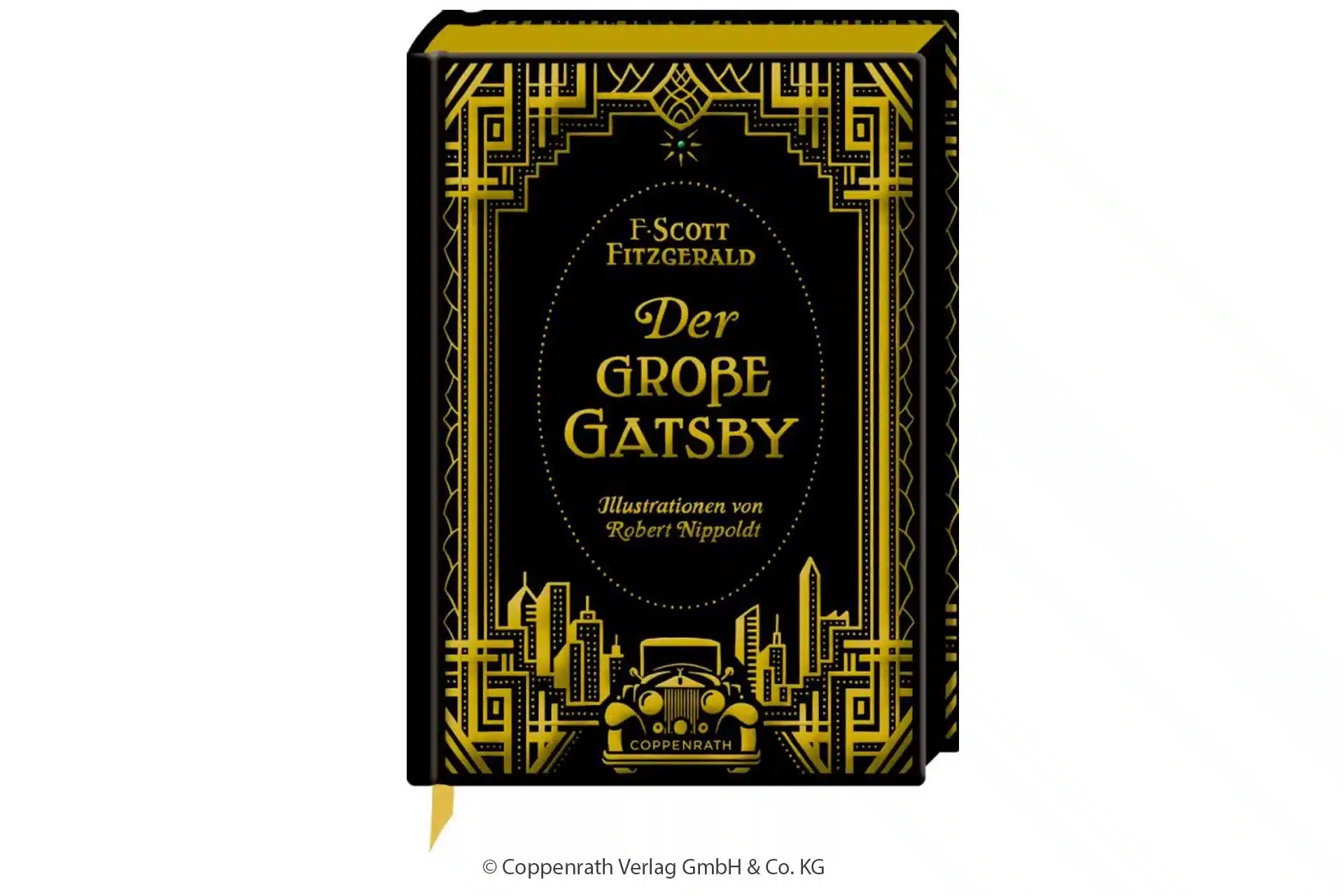 Große Schmuckausgabe F. S. Fitzgerald Der große Gatsby Coppenrath Spiegelburg