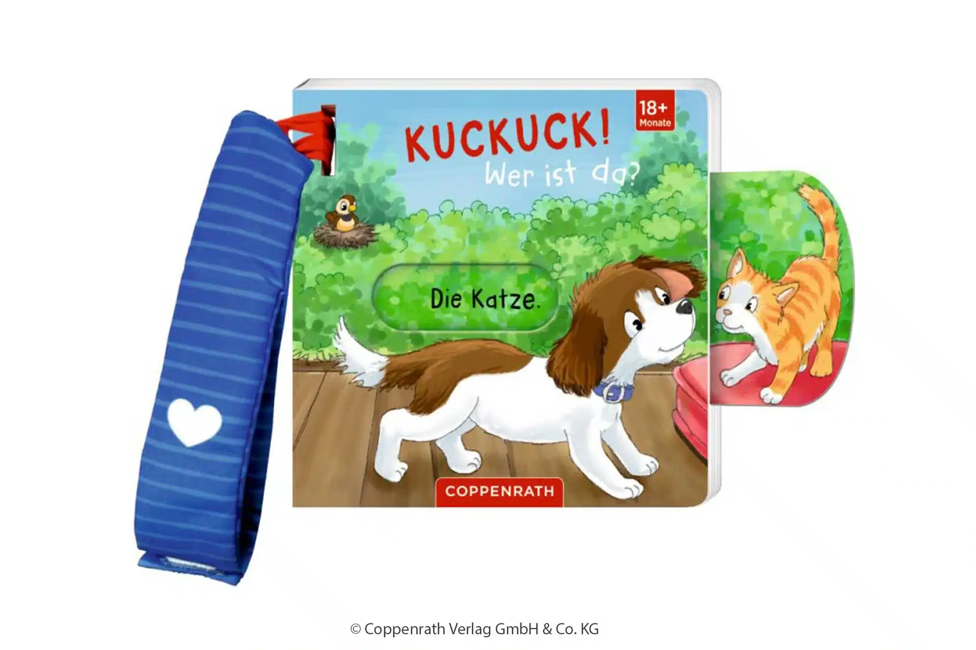 Mein Schieberbuch für den Buggy: Kuckuck! Wer ist da? Coppenrath Spiegelburg