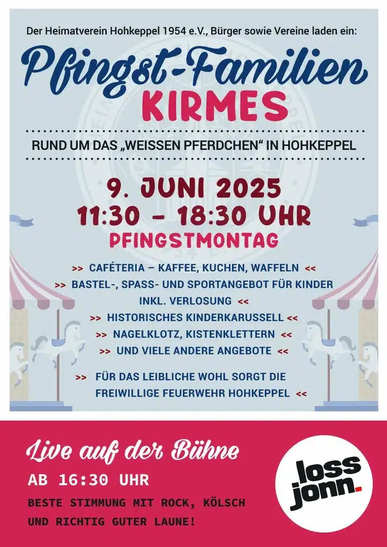 Hohkeppeler Familien-Pfingstkirmes