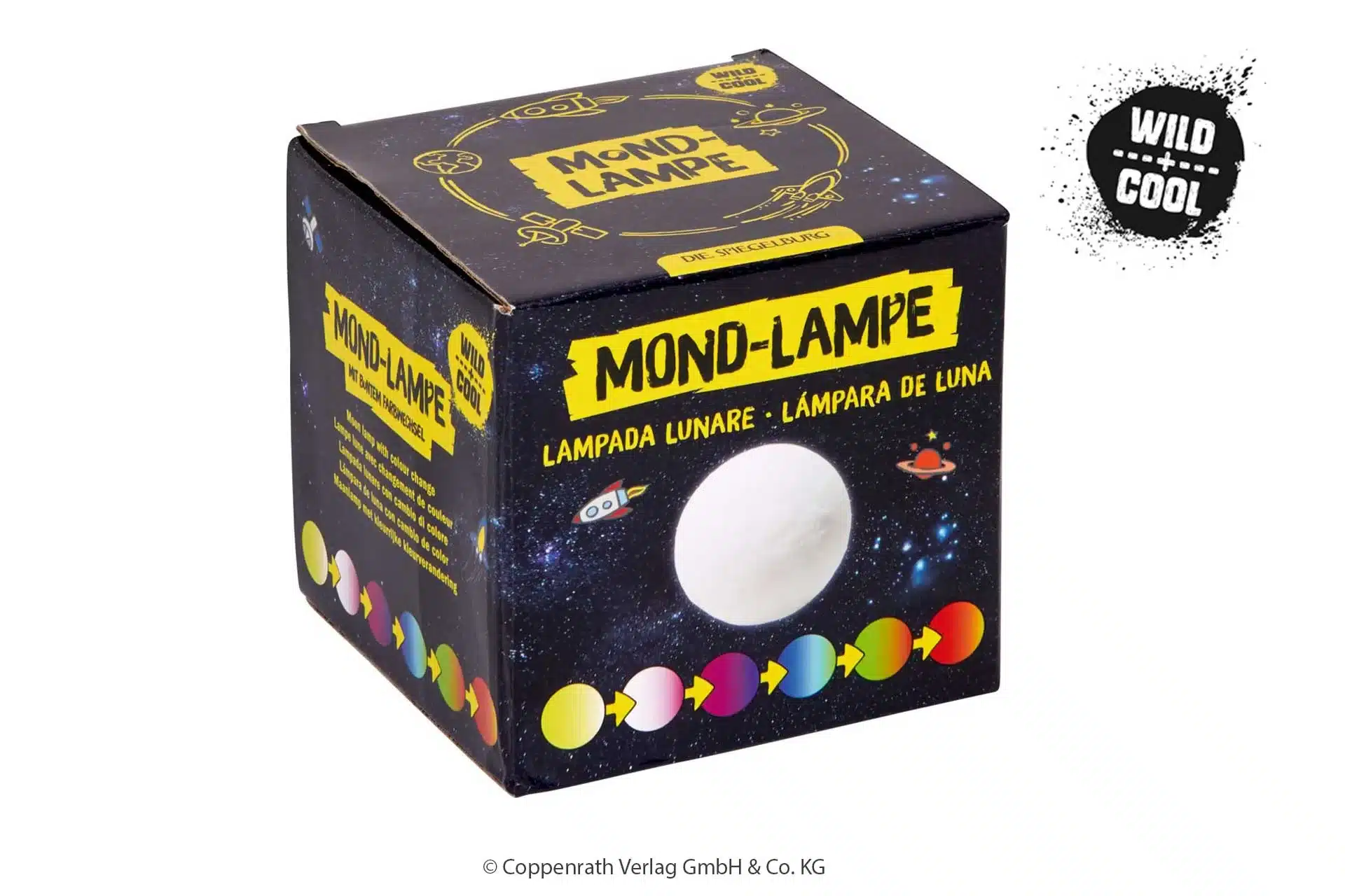 Mond-Lampe (mit Farbwechsel) - Wild+Cool Coppenrath Die Spiegelburg