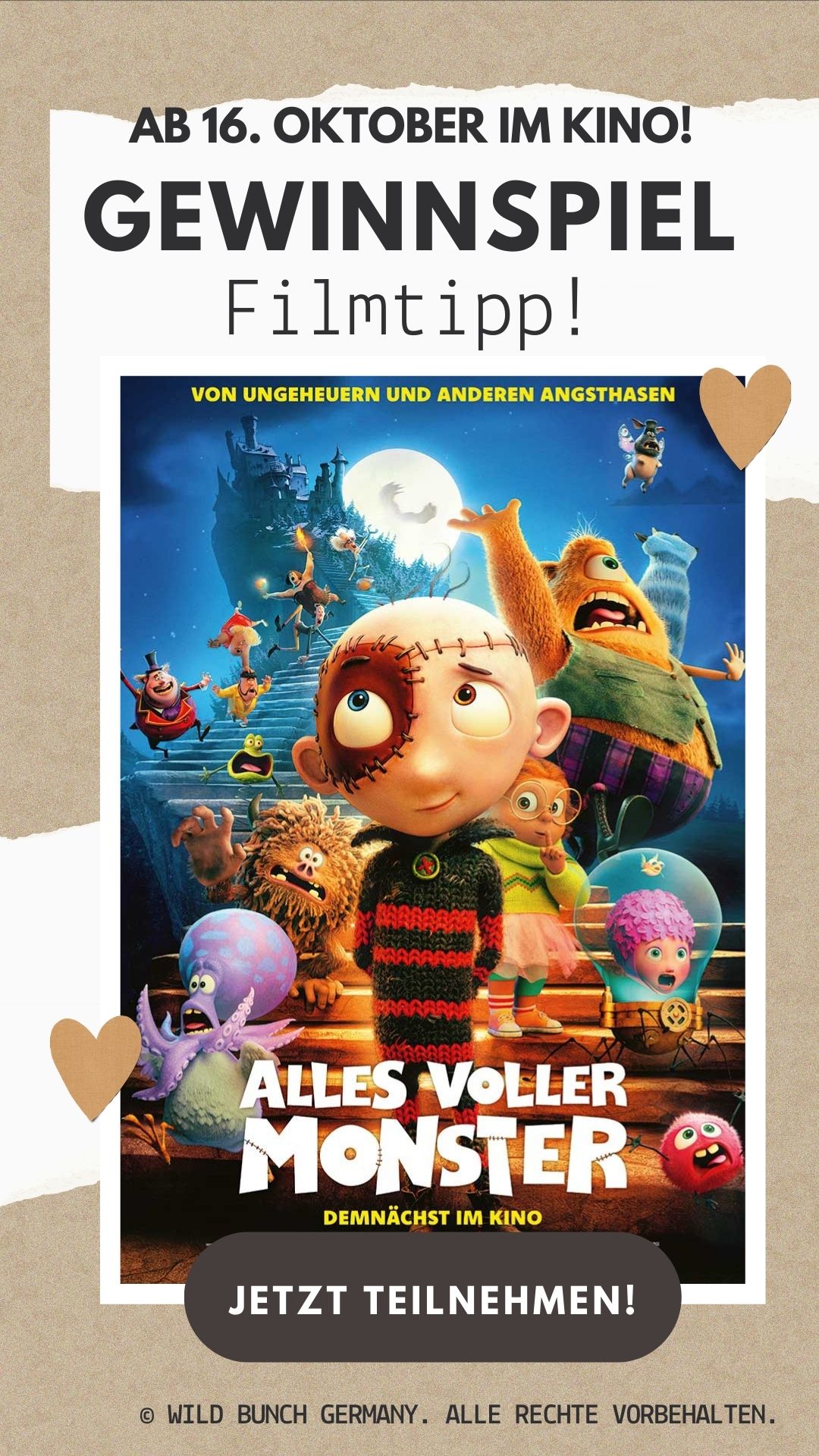 Gewinnspiel Alles voller Monster