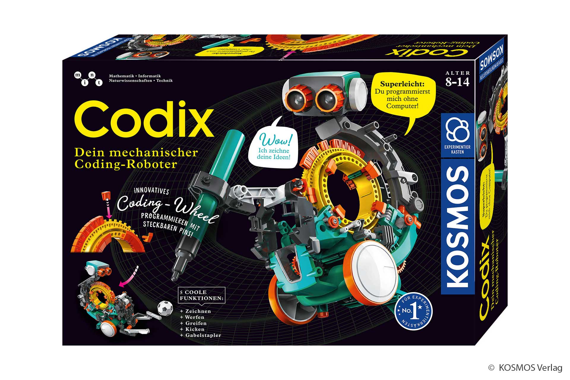 KOSMOS Codix Coding Roboter Experimentierkasten KOSMOS MINT