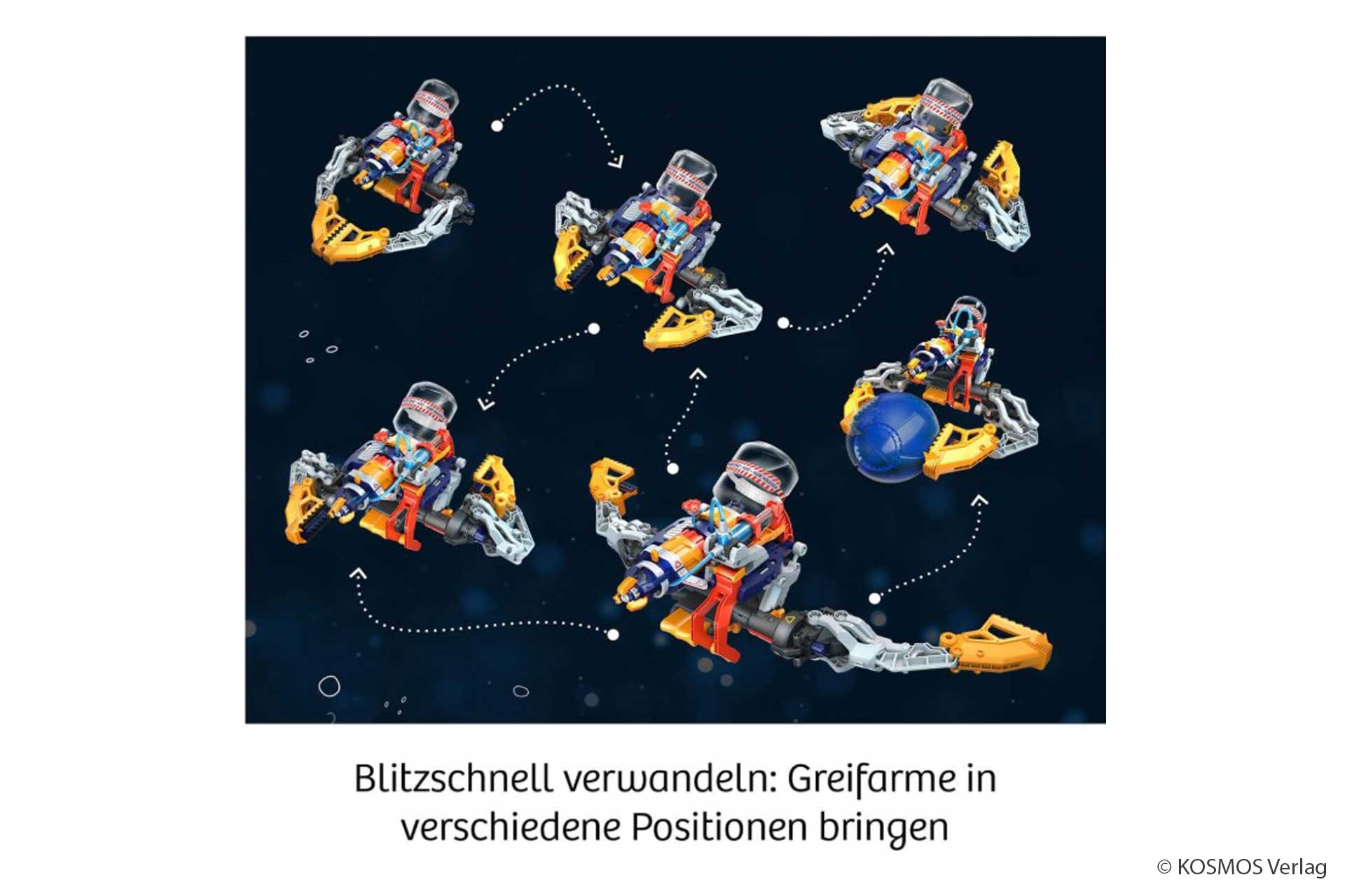 Cyborg Water Blaster KOSMOS Spieletipp MINT