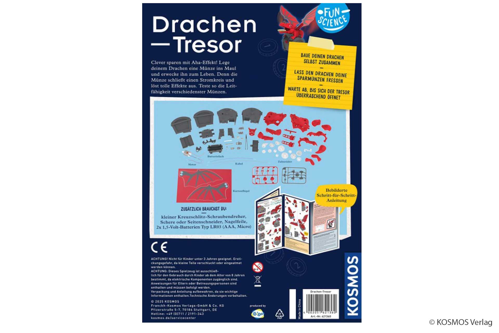 Spieletipp: Fun Science Drachen-Tresor von KOSMOS 2 KOSMOS Drachen-Tresor Fun Science Spieletipp
