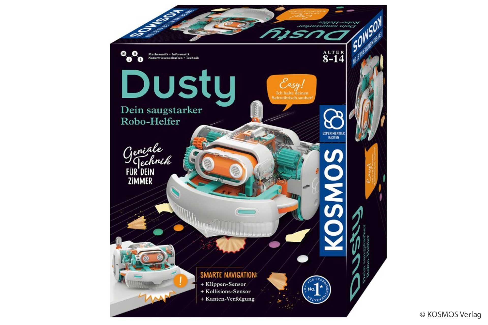KOSMOS DUSTY Saugroboter MINT Experimentierkasten