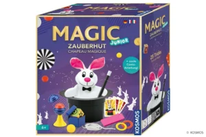 KOSMOS Magic Zauberhut Experimentierkasten – Kinder lernen 25 Zaubertricks mit Hut und Kaninchen