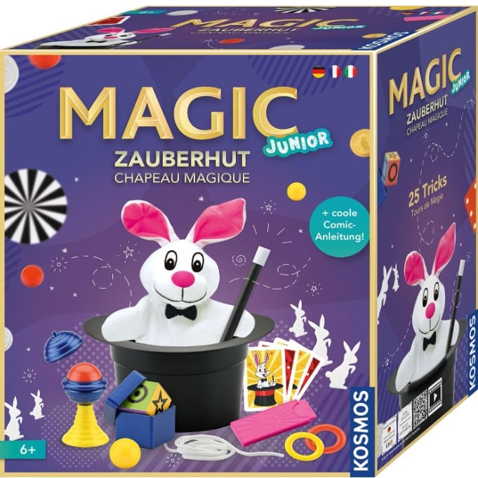 KOSMOS Magic Zauberhut Spieletipp Experimentierkasten