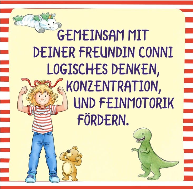 Spieletipp: Meine Freundin Conni – Kunterbunter Knobelspaß 3 KOSMOS Meine Freundin Conny Knobelspass 3