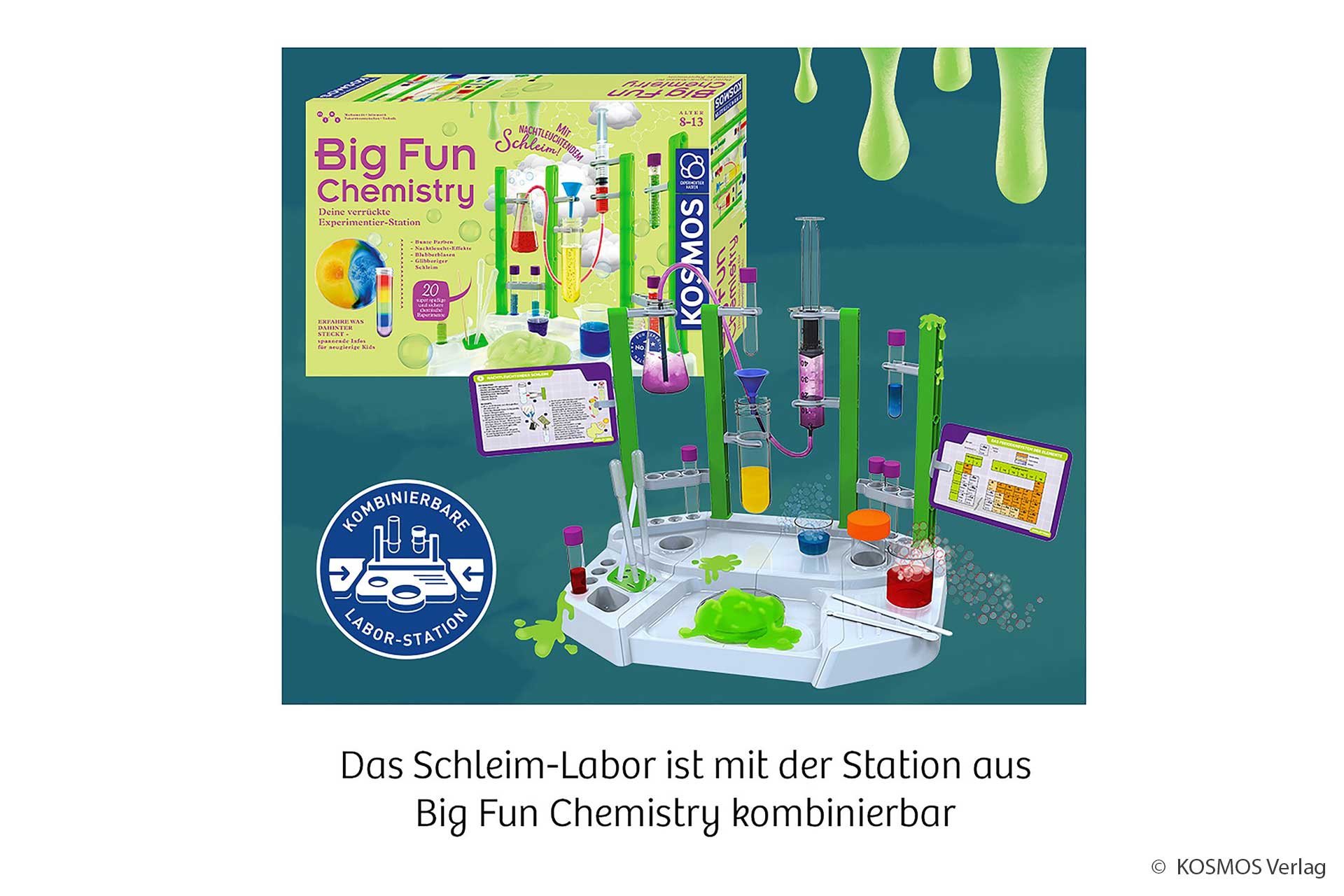 Schleim-Labor Experimentierkasten KOSMOS MINT