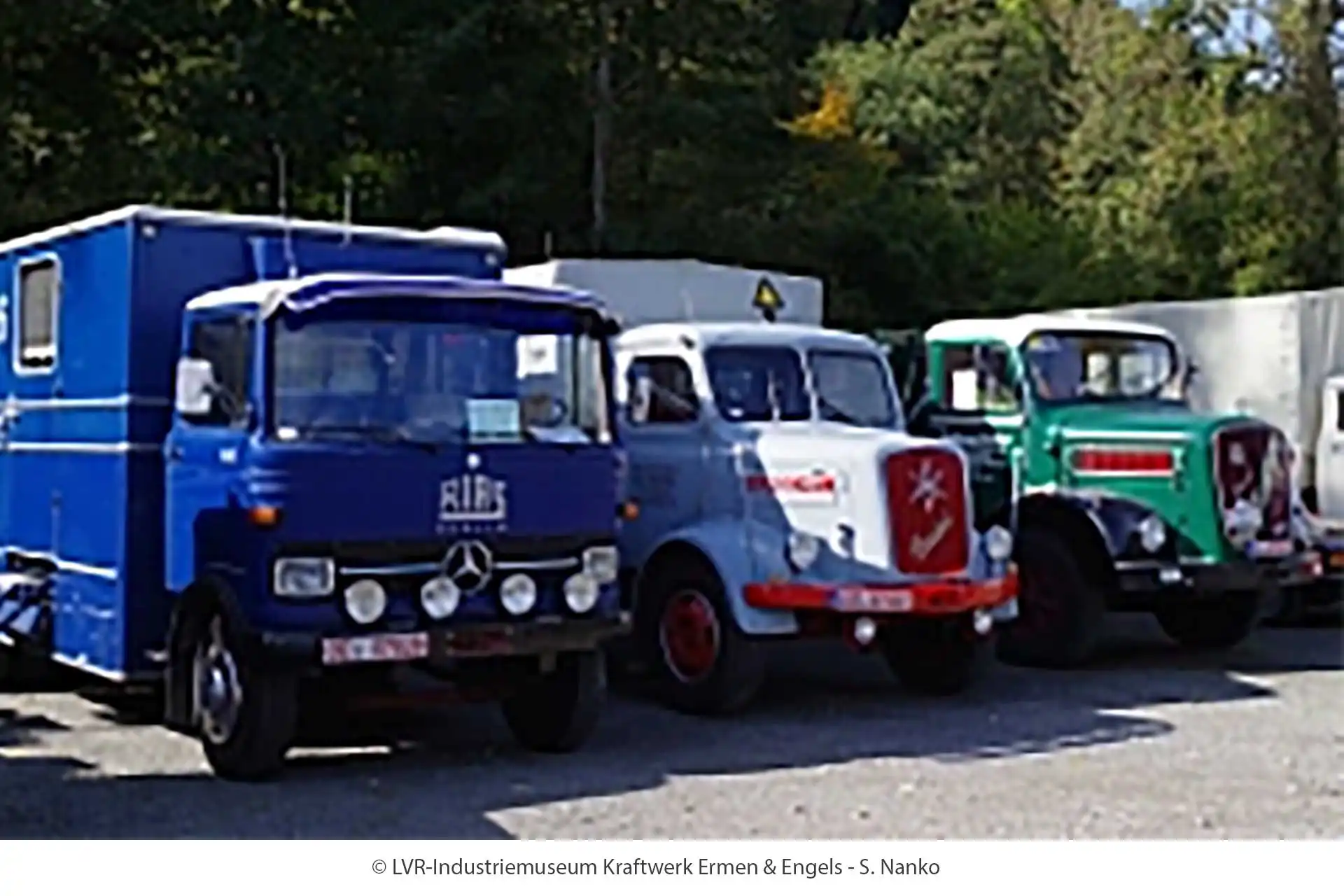 Transport- und Oldtimerfest 1 LVR-Industriemuseum Kraftwerk Ermen & Engels