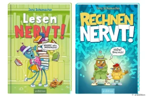 NERVT Bücher Rechnen NERVT Lesen NERVT Erstlesebücher für Kinder