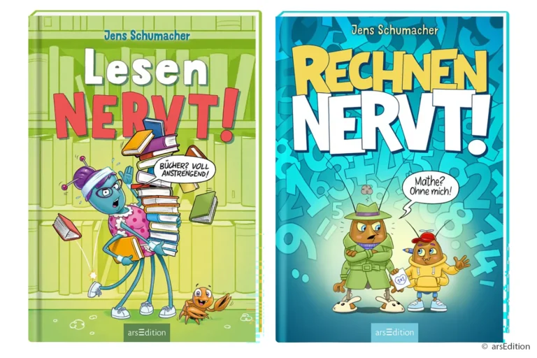 NERVT Bücher Rechnen NERVT Lesen NERVT Erstlesebücher für Kinder
