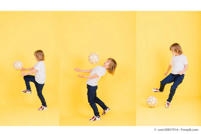 Fußball Übungen Kinder zuhause Dribbling