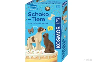 Schoko-Tiere Test Kinder basteln Schokolade