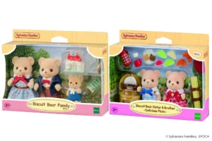 Sylvanian Families Biscuit Bären Familie und Picknickspaß – neue Bären-Figuren
